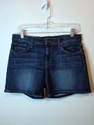 Joe's Jeans Genna Denim Shorts Size 29 Medium Dark Wash