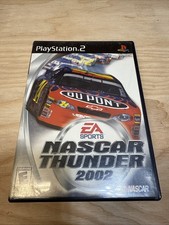 NASCAR Thunder 2002 (Sony PlayStation 2, 2001) Verified Working - Fast Shipping!