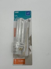 Feit Electric 2 Base CFL Bulb Soft White Quad Tube 4-Pin G24Q-1 13W Eqv