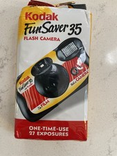 VTG NOS Kodak Fun Saver 35mm w/ Flash 27 Exposure EXP 8/2006 Disposable Camera