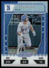 2021 Panini Elite Extra Edition #CTO-JS JT Schwartz College Tickets Optic Holo