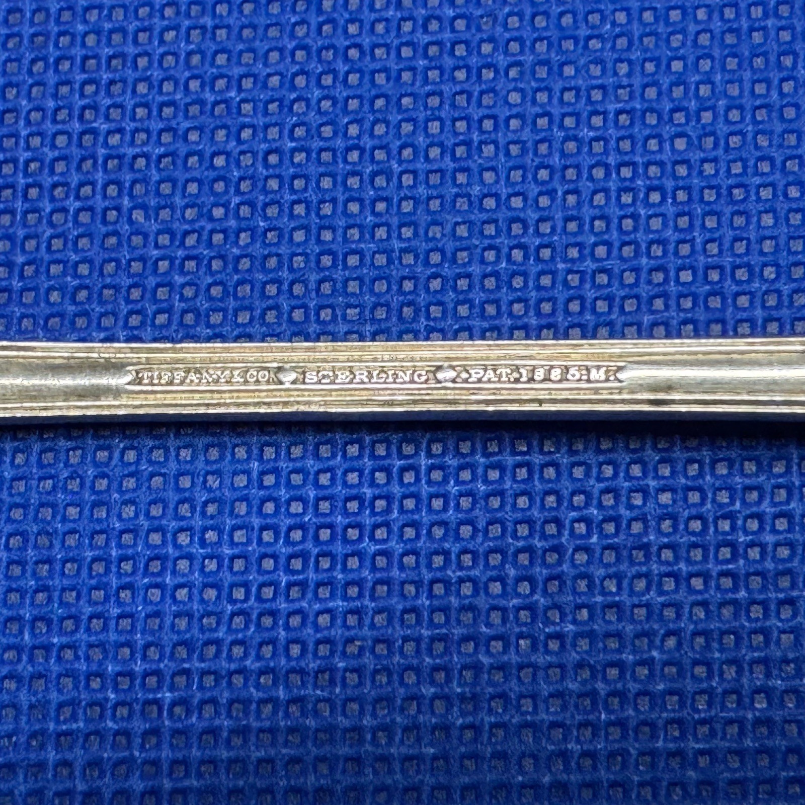 Tiffany English King Sterling Silver Set of 6 Oyster/Cocktail Forks 6", Mono