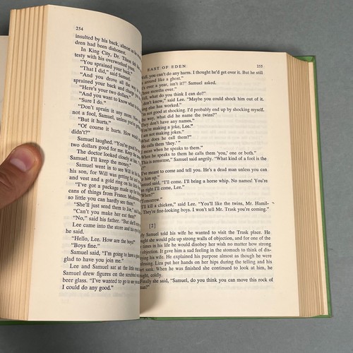 ÖSTLICH VON EDEN von JOHN STEINBECK HC SEARS READER CLUB MIT "BISSFEHLER" - Bild 16 von 20