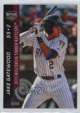 2015 Choice Wisconsin Timber Rattlers Jacob Gatewood Jake Gatewood #08 0t2
