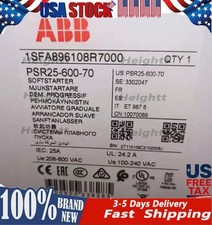 1pc ABB PSR25-600-70 Soft Starter 25A Free Shipping US Stock New Sealed Factory