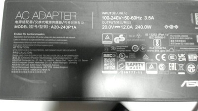 ADAPTER 240W 20V 3P(6PHI) 0A001-00970200