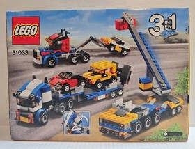 LEGO CREATOR 3 in 1: Vehicle Transporter 31033 Complete With Resealed Bags 