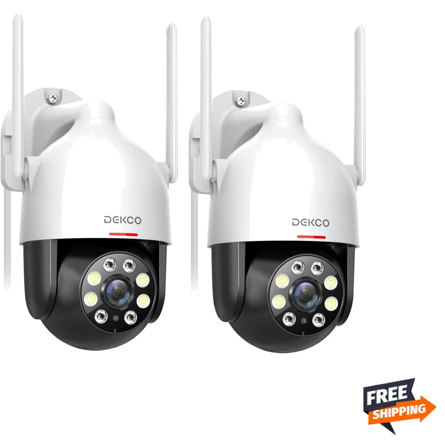 Pan-tilt 360&deg; View, 3mp Surveillance...