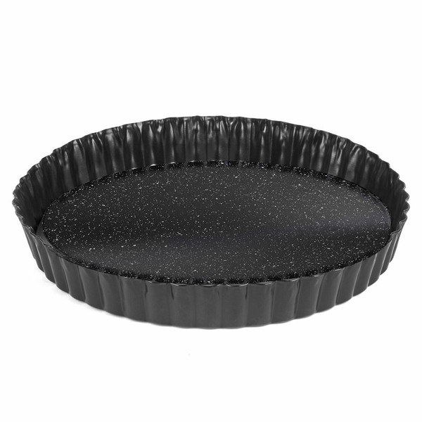 Kinghoff KH-1769 Tarteform 25 Cm Mit Herausnehmbarem Boden Backform Kuchenform-image