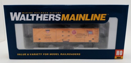 Walthers 910-41201 HO Early 40' Wood Refefer A.R.T. Coche #22144 totalmente montado | Zustand: New