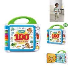 LeapFrog Learning Friends 100 Words Book, Green Toddler Learning Toy