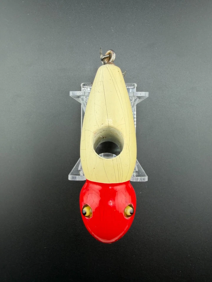 Vintage Creek Chub Jigger Wood Lure No. 4100(Circa 1933-1946) - Image 3 of 4