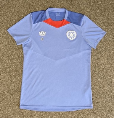 Hearts of Midlothian Umbro Pro Player Issue Trainingsshirt, Medium #12, sehr guter Zustand