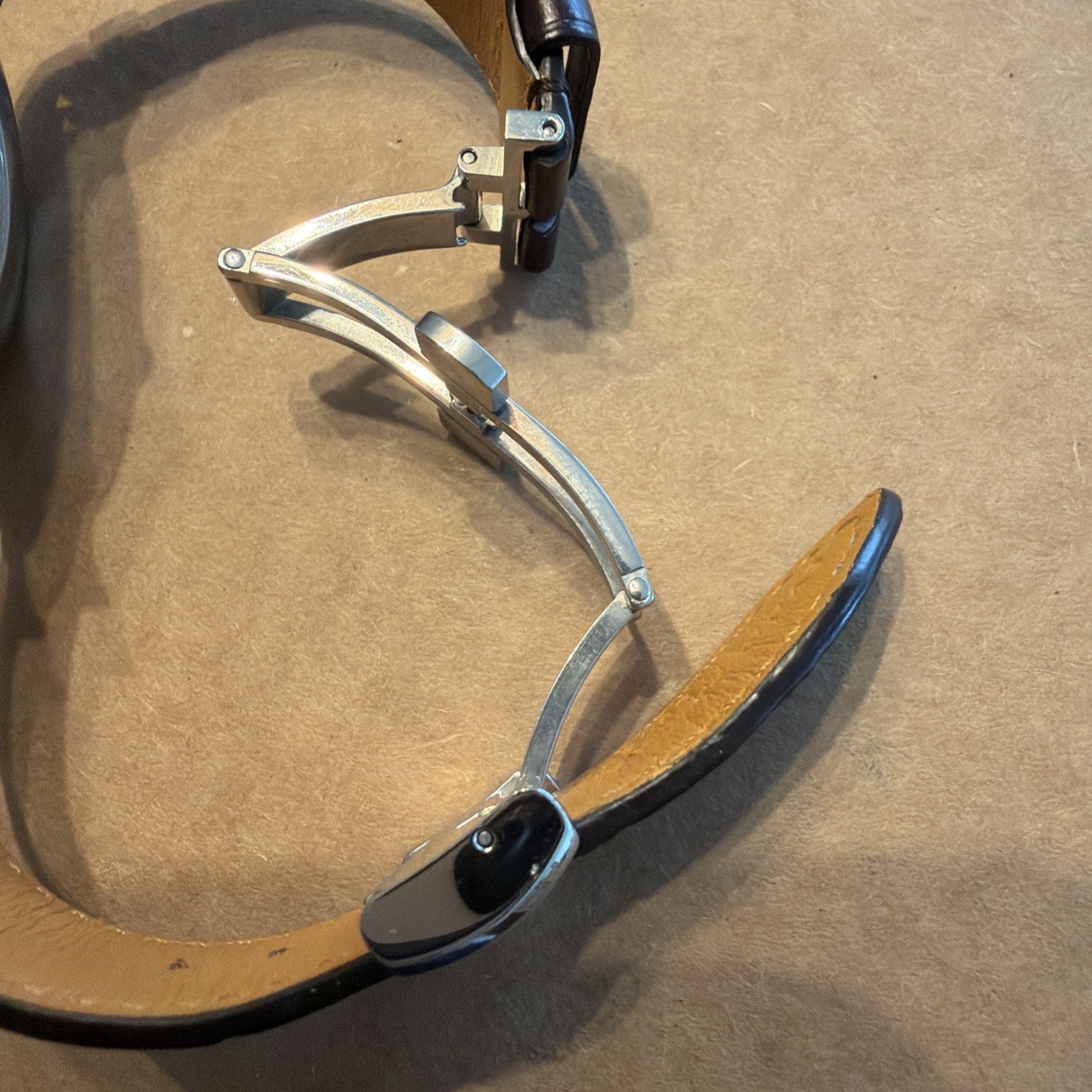 Longines Record 40mm Silver Dial Automatic Leathe… - image 6