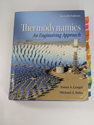 #ad Thermodynamics : An Engineering Approach by Yunus Cengel and Michael Boles 2010 $28.99