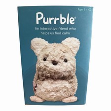 Purrble - Calming Toy Companion with Dynamic Heartbeat and Soothing Purr - Plush