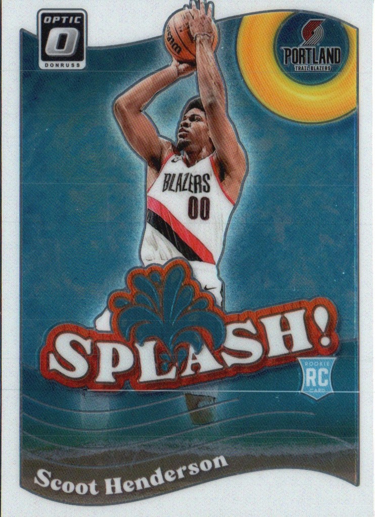 2023-24 Donruss Optic #15 Scoot Henderson Splash