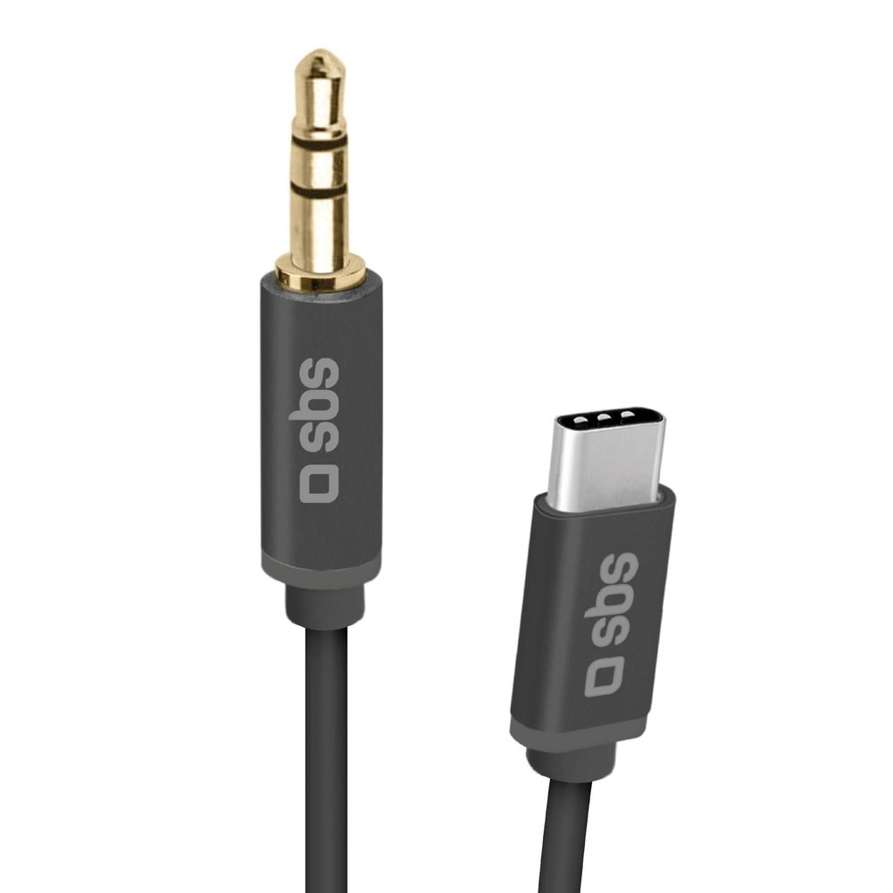 SBS Audiokabel USB-C - Jack 35 mm Schwarz TECABLE35TYCK 26051723 3990₽