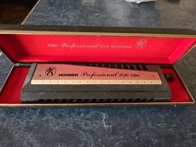 Hohner Professional 2016 CBH クロマチックハーモニカ Hohner Professional 2016 CBH Chromatic Harmonica with Original