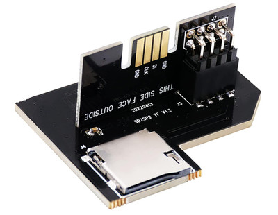 Micro SD Card Adapter TF Card Reader for Gamecube Serial Port 2 (SD2SP2 Pro)