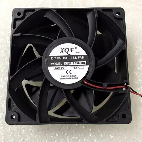 1PCS XQF12038HBL 12038 DC24V 0.6A 12CM 2-wire Inverter Cooling Fan - 第 3/4 張圖片
