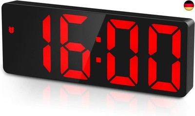 Ankilo Digitaler Wecker mit Anzeige der Temperatur,Großbildleinwand 