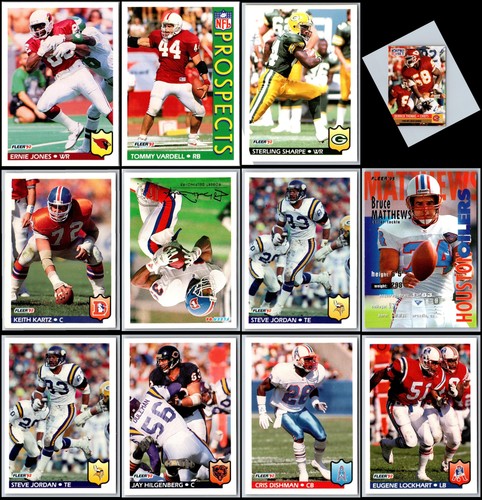 1992 Fleer (111) Card Lot - EXCLUSIVE – BE AMONG THE FIRST TO OWN IT! - Picture 7 of 20