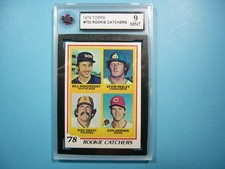1978 TOPPS MLB BASEBALL CARD #702 ROOKIE CATCHERS PSA 9 RICK SWEET DON WERNER GL