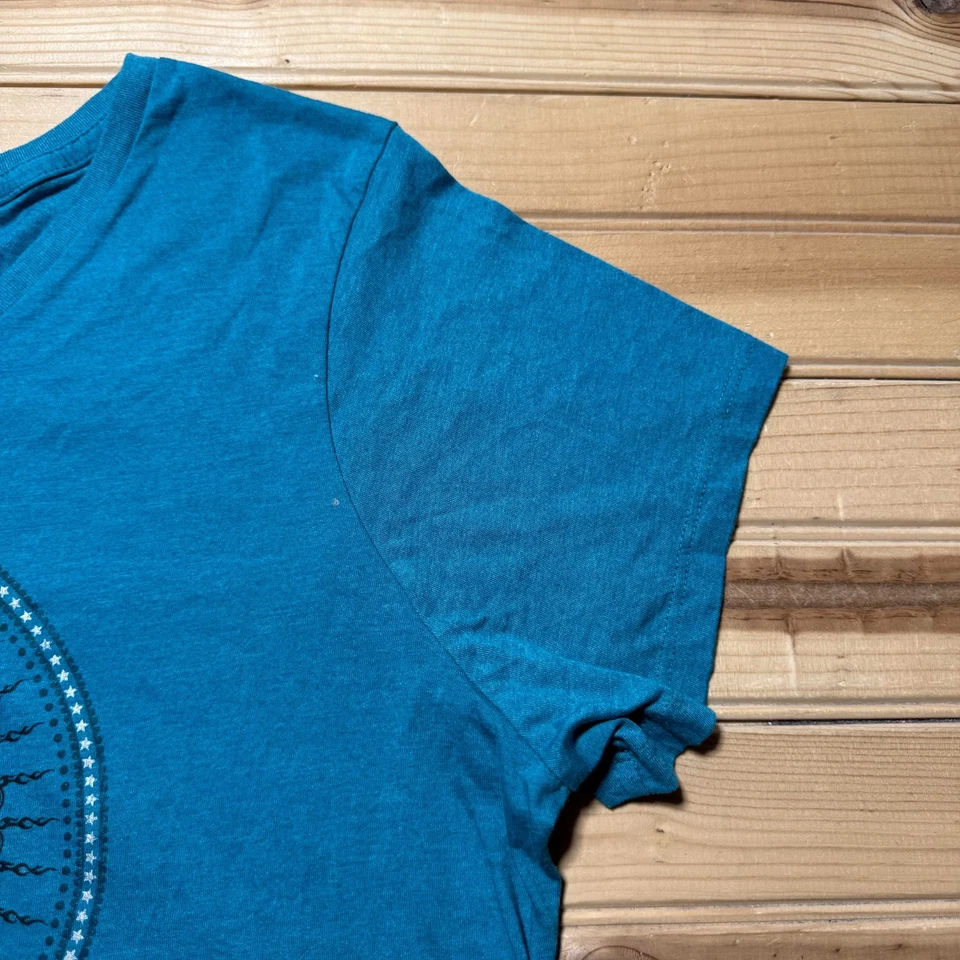 Camisa Harley Davidson Barnett El Paso Texas Calavera Paisley Bandana - 1X Talla Grande Foto 4 de 4