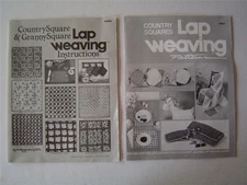 Love & Money PATTERNS & INSTRUCTIONS BOOKLETS for Lap Weaving Loom John Alan