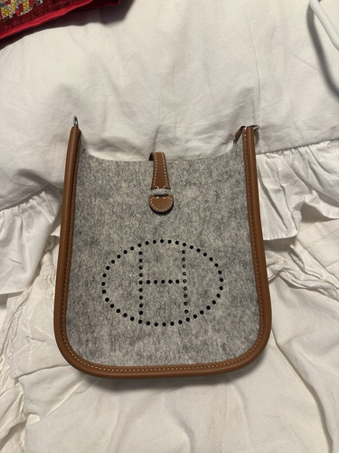 Hermes Evelyne TPM Wool Bag