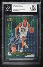 BAS 1998-99 Upper Deck Ionix Electrix Jason Williams #67 BGS Authentic Auto ow6