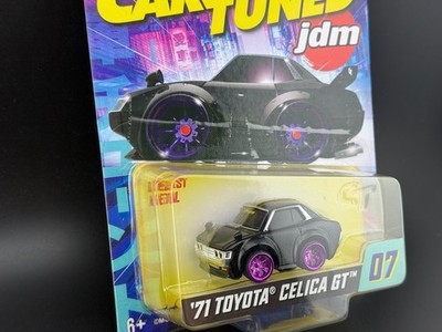 CarTuned 71 Toyota Celica GT Black #07 JDM Series 2 1/64 | eBay