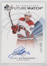 2017-18 SP Authentic Auto Future Watch 529/999 Janne Kuokkanen #159 Auto x4f