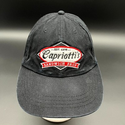 Capriotti's Threds Hat Mens Black Strapback Cap