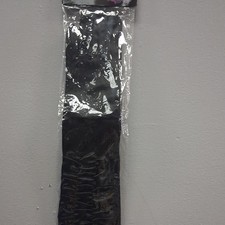 Black Knee High Women's Cuff Leg Warmers One Size Solid Casual Everyday