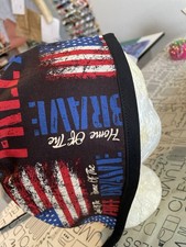 Patriotic Tie Back Scrub Hat