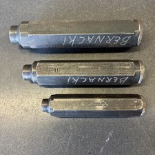 Lot Of 3 Heimann Transfer Screw Punches 3/4-1...
