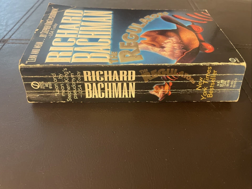 The Regulators by Stephen King/Richard Bachman 1997 1st Signet Printing PB - Image 3 of 4