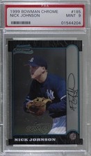 1999 Bowman Chrome Nick Johnson #185 PSA 9 MINT 0c6