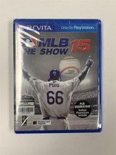 MLB 15 The Show PS Vita Asian English Physical Cartridge Rare Sealed