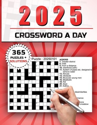 Crossword A Day 2025: 365 Puzzles + Solutions