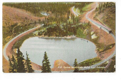 Yankee Doodle Lake CO Postcard Moffat Road Colorado