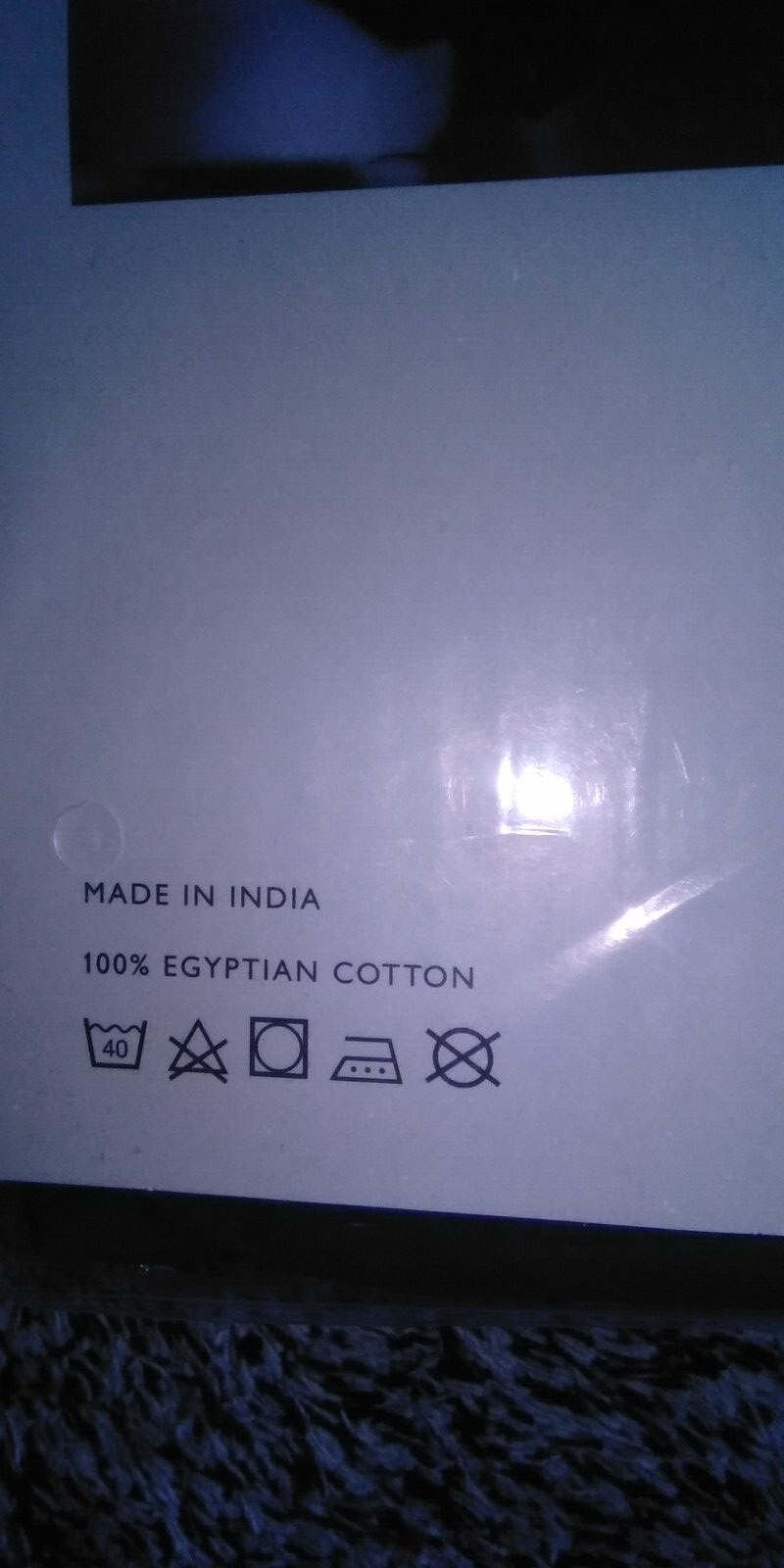 John Lewis Egyptian Cotton Double Duvet Cover Teal 200 TC New £55 COVER