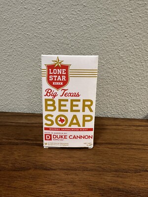 Lone Star Beer Bar Soap New In Box