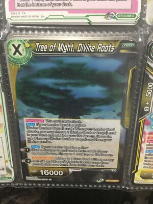 Dragon Ball Super TCG Tree of might, Divine Roots BT15-094  Near Mint