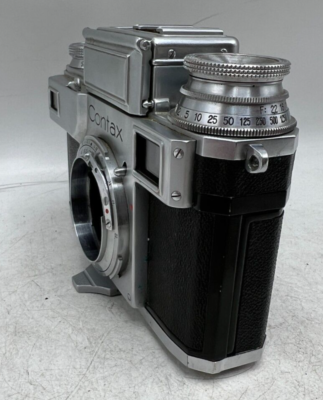 Contax III 35mm Film Rangefinder Camera w/ Carl Zeiss Sonnar 50mm