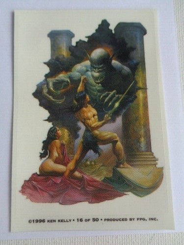 Individual Stickers Of Mike Ploog / Bernie Wrightson & Ken Kelly inc Auto No 16 - Picture 126 of 126
