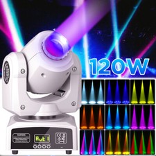 120W Moving Head Stage Lighting Gobo RGBW LED DJ DMX Beam Disco Club Party Light