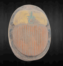 KEY LIFE ANCIENT EGYPTIAN ANTIQUE SCARAB Carved Carved Stone -EGYCOM